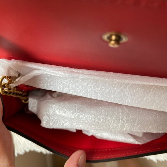 Gucci GG Supreme Monogram Mini Cherry Chain Bag - Picture 8 of 11